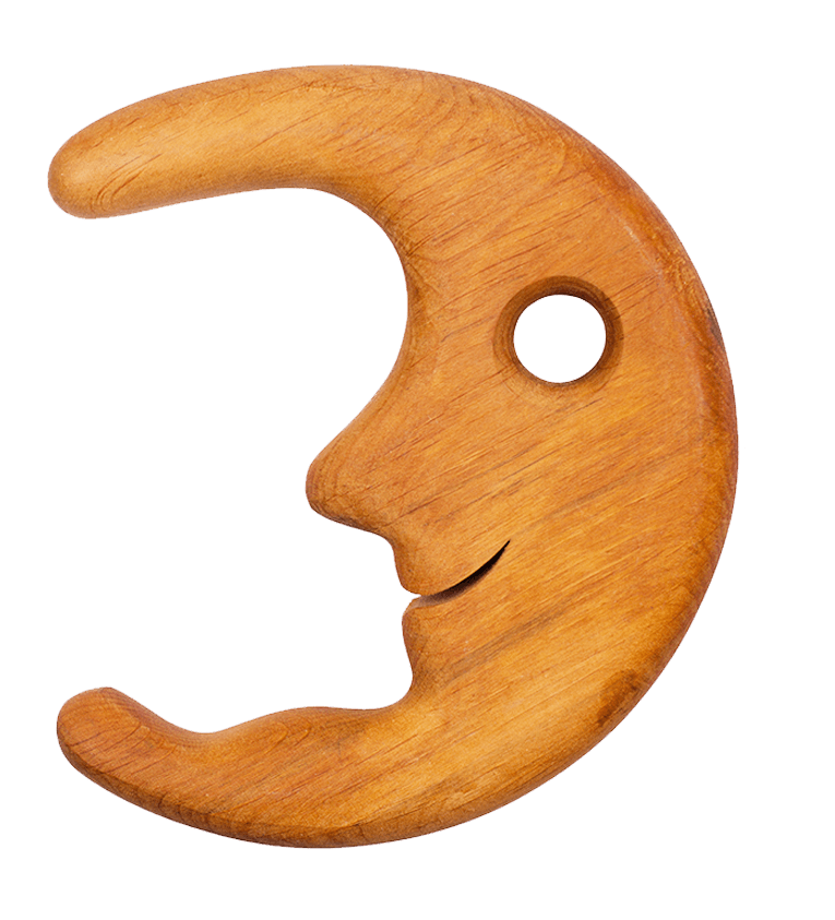 Wooden Half-Moon